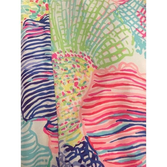 Lilly Pulitzer Clara Summer Dress in Roar of the Seas XXS - Picture 7 of 7